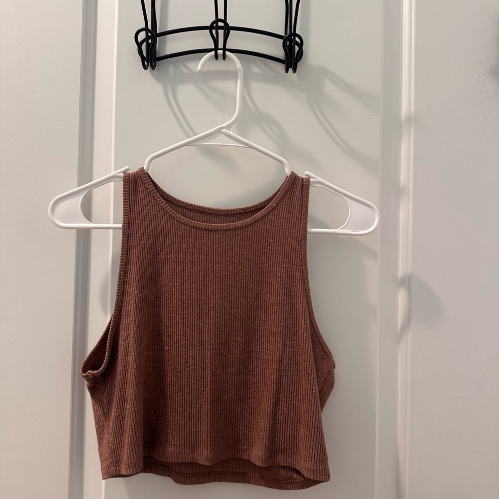 American Eagle Outfitters Brown Tank Top